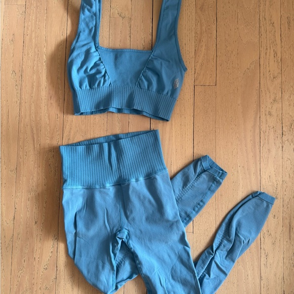 FP Movement by Free People Pants - FP movement good karma  Sports Bra and Leggings Set